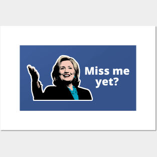 Miss Hillary yet? Posters and Art